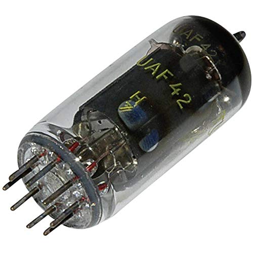 UAF 42 = 12 S 7 Elektronenroehre Diode-Pentode 100V 2.8mA Polzahl: 8 Sockel: 8pin Rimlock Inhalt 1St von No Name