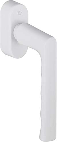 Hoppe 11701353 Fenstergriff Hamburg-Secu Forte, 90°, VK 32-42, weiß, von NoName