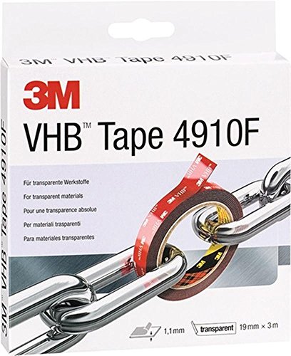 Montageband VHB Tape 4910F 19 mm x 3 m, Rolle, transparent von NoName