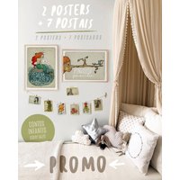 Pack Kid Room | 2 Poster + 12 Kleine Illustration | 20% Rabatt von NoProjectos