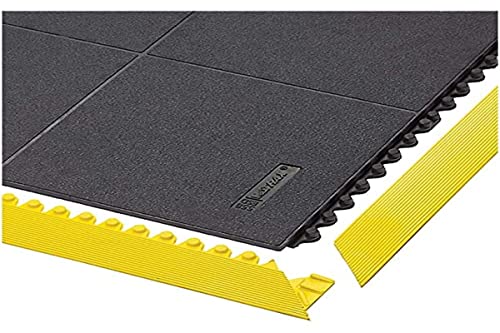 Notrax Cushion Ease Solid ESD Teppich, Schwarz, 91cm x 91cm von Notrax