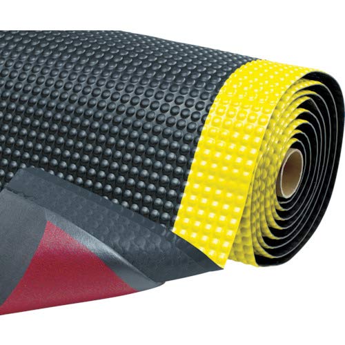 Notrax Professionelle Bodenmatte, 60cm x 91cm, Schwarz/Gelb von Notrax