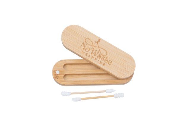 NoWaste Wrapping NoWaste wiederverwendbare Ohrenstäbchen - Bambus & Silikon NoWaste Wrapping NoWaste wiederverwendbare Ohrenstäbchen - Bambus & Silikon von NoWaste Wrapping