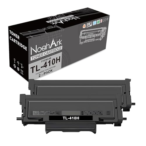 NoahArk Kompatibel mit TL-410H (TL-410) Tonerkartusche für Pantum P3010DW P3010DN M7100DW M7100DN P3300DW P3300DN M6708DW M6708DN M7108DW M7108DN M6808FDW 7208FDD. W M7308FDW (2 Schwarz) von NoahArk