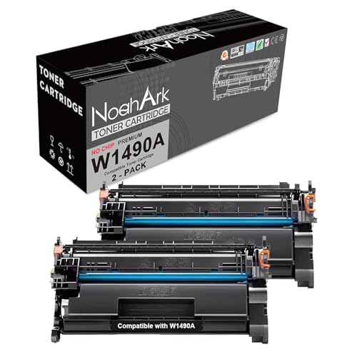 NoahArk Kompatibel mit W1490A 149A (Kein chip) W1490X149X Tonerkartuschen, hohe Ergiebigkeit, 2900 Seiten für Laserjet Pro 4002 4002dw 4002dn MFP 4102 4102dw 4102fdw 4102fdn Drucker (2 Schwarz) von NoahArk