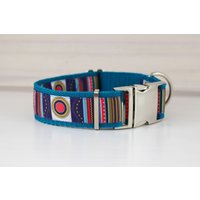Hundehalsband Oder Hundegeschirr Mit Streifen Muster, Nordisch, Keltisch, Hundeleine von NoahMeetsScottiePets