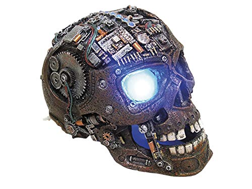 Nobby Aqua Ornaments CYBORG SCHÄDEL mit LED, 20,8 x 13,7 x 15,0 cm, 1 Stück Nobby Aqua Ornaments CYBORG SCHÄDEL mit LED, 20,8 x 13,7 x 15,0 cm, 1 Stück von Nobby