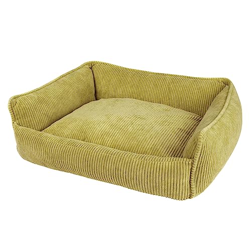 Nobby 61912 Komfortbett eckig KIREK Limone L x B x H: 75 x 60 x 23 cm von Nobby