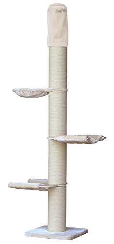 Nobby Kratzbaum KALIN, beige, 60 x 60 x 235-265 cm, 1 Stück von Nobby