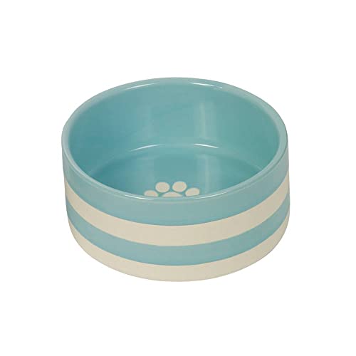 Nobby Keramik Napf Strio, mint/creme, Ø 15,0 x 6,0 cm, 0,60 l, 1 Stück von Nobby