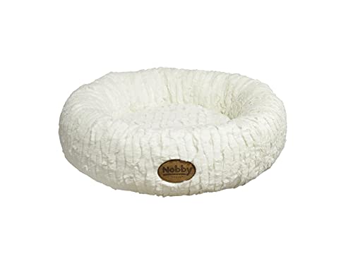 Nobby Komfortbett Donut - Nova, weiß, Ø 45 cm Nobby Komfortbett Donut - Nova, weiß, Ø 45 cm von Nobby