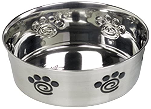 Nobby Edelstahlnapf Heavy Spiral, rutschfest, 16,5 cm 0,95 ltr., 1 Stück Nobby Edelstahlnapf Heavy Spiral, rutschfest, 16,5 cm 0,95 ltr., 1 Stück von Nobby