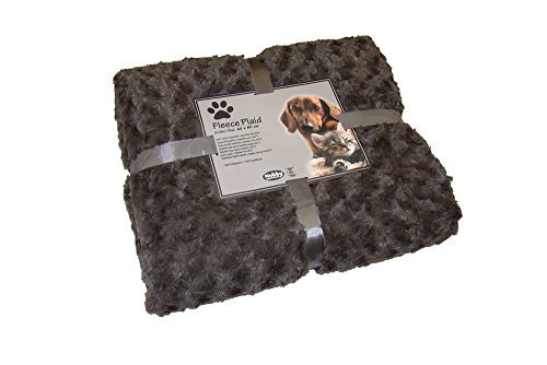 Nobby 70979-23 Kuscheldecke Fleece Plaid Super Soft, 60 x 85 cm, braun von Nobby