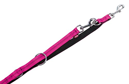 Nobby Führleine Soft Grip, fuchsia / schwarz L: 200 cm, B: 25 mm, 1 Stück von Nobby