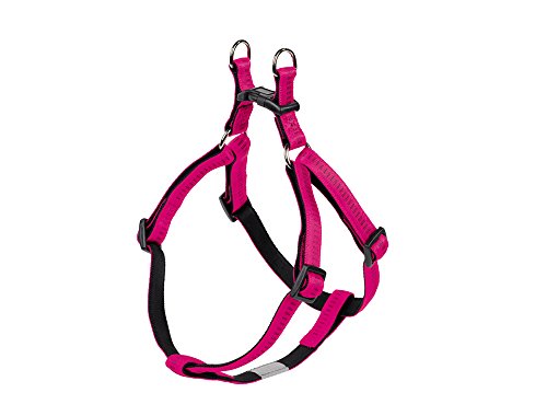 Nobby Geschirr Soft Grip, fuchsia / schwarz Brust: 40/56 cm, B: 15 mm, 1 Stück von Nobby