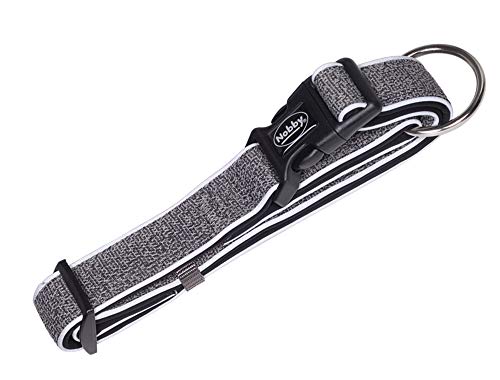 Nobby Halsband Cayo, grau L: 30-45 cm, B: 20/25 mm, 1 Stück Nobby Halsband Cayo, grau L: 30-45 cm, B: 20/25 mm, 1 Stück von Nobby
