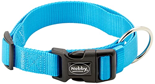 Nobby Halsband Classic, hellblau L: 50-65 cm, B: 25 mm, 1 Stück von Nobby