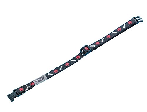 Nobby Halsband Mini, schwarz L: 13-20 cm, B: 10 mm, 1 Stück von Nobby