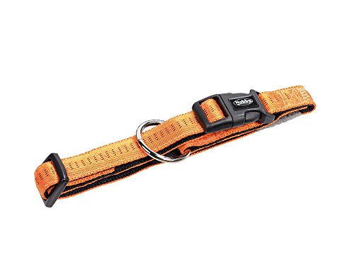 Nobby Halsband Soft Grip, orange L: 30/45 cm, B: 20 mm, 1 Stück von Nobby