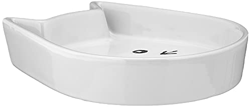 Nobby Katzen Keramik Schale Kitty Face, weiß 13 x 16 x 3 cm, 1 Stück Nobby Katzen Keramik Schale Kitty Face, weiß 13 x 16 x 3 cm, 1 Stück von Nobby