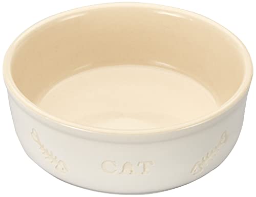 Nobby Katzen Keramiknapf Cat weiß / beige Ø13,5 x 5 cm, 0,25 ltr. Nobby Katzen Keramiknapf Cat weiß / beige Ø13,5 x 5 cm, 0,25 ltr. von Nobby