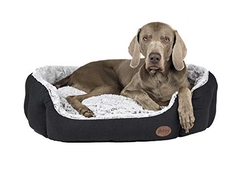 Nobby 60516 Komfort Bett oval Cacho, dunkelgrau von Nobby