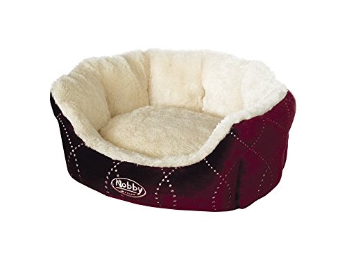 Nobby Komfort Bett oval "CENO" weinrot L x B x H: 65 x 57 x 22 cm Nobby Komfort Bett oval "CENO" weinrot L x B x H: 65 x 57 x 22 cm von Nobby