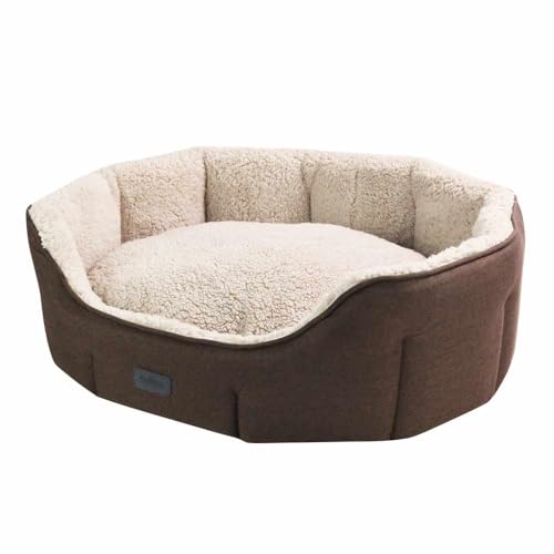 Nobby Komfort Bett oval LICA braun 55 x 50 x 21 cm Nobby Komfort Bett oval LICA braun 55 x 50 x 21 cm von Nobby