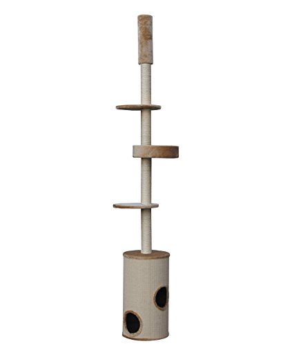 Nobby Kratzbaum CABO, beige, Ø 38 cm x 244-264 cm, 1 Stück von Nobby