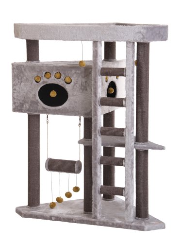 Nobby Kratzbaum RICCO Plus, hellgrau, 79 x 79 x 136 cm, 1 Stück von Nobby