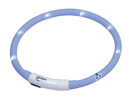 Nobby LED Lichtband Puppy hellblau; Ø 10 mm; 45 cm von Nobby
