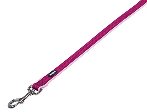 Nobby Leine Classic Preno, himbeere / pink L: 120 cm, B: 20/25 mm, 1 Stück von Nobby