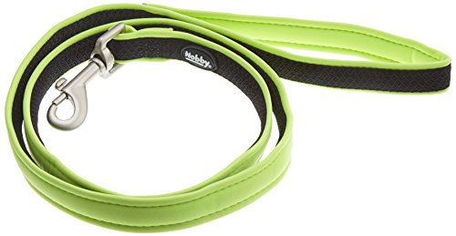 Nobby Leine Mesh Preno, neon gelb L: 120 cm, B: 15/20 mm, 1 Stück von Nobby