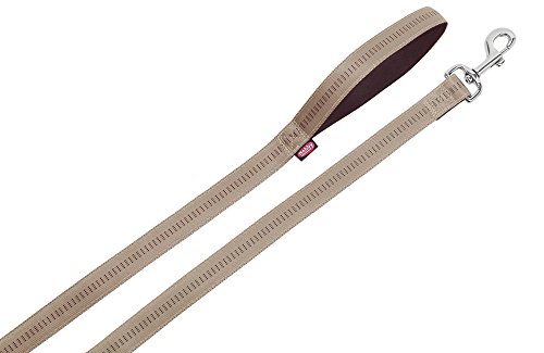 Nobby Leine Soft Grip, beige / chocolate L: 120 cm, B: 20 mm, 1 Stück Nobby Leine Soft Grip, beige / chocolate L: 120 cm, B: 20 mm, 1 Stück von Nobby