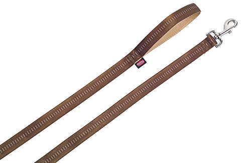 Nobby Leine Soft Grip, braun L: 120 cm, B: 10 mm, 1 Stück von Nobby