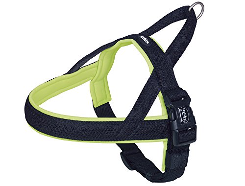 Nobby Norwegergeschirr Mesh Preno, neon gelb L: 75-98 cm + 62 cm, B: 40/45 mm, 1 Stück von Nobby