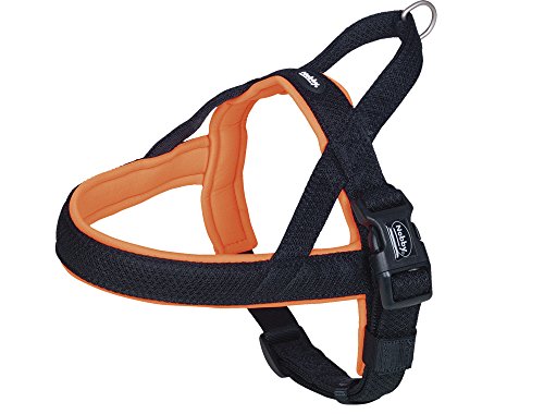 Nobby NORWEGER Geschirr "Mesh Preno" neon orange,S-M(L: 38-50 cm + 36 cm; B: 20/25 mm) von Nobby