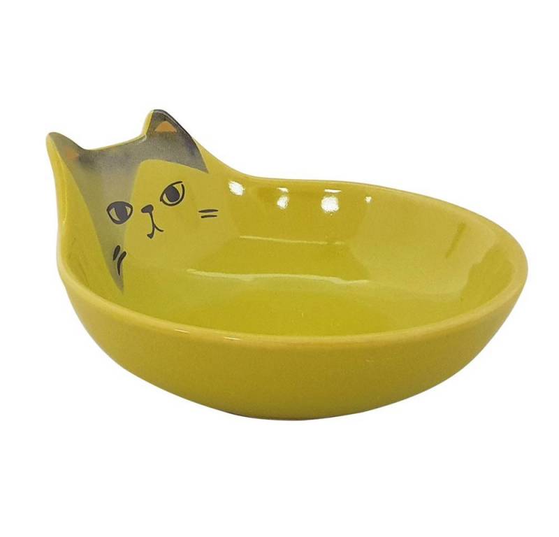 Nobby Schale Nobby Katzenschale Kato 150 ml Ø 12 cm grün, Keramik von Nobby