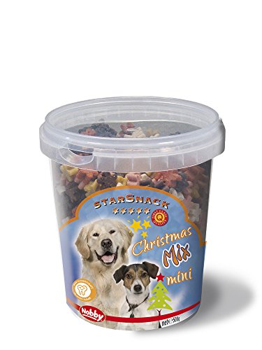 Nobby StarSnack Xmas Christmas Mix Mini, 1er Pack (1 x 500 g) von Nobby