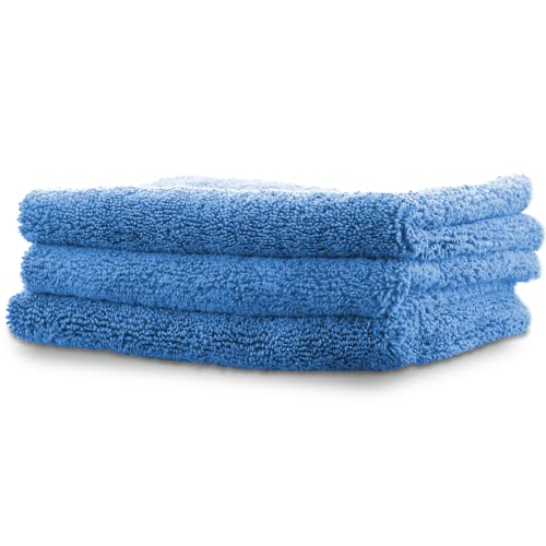 NobelClean 3X Premium lackschonende Auto Mikrofasertücher 41x41cm, Putztücher für Autopflege Motorrad Haushalt, Autoreinigung Poliertuch Microfasertücher Trockentuch Innenraumreiniger Reinigung von NobelClean