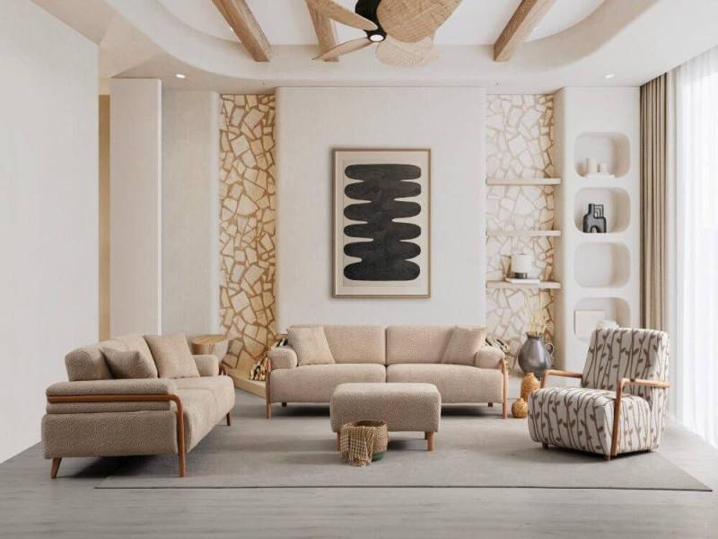 Nobelaa Sofa Sitzgruppe/Sofa Set - Wohnzimmergarnitur "Chamomile" 3+3+1+1 Nobelaa Sofa Sitzgruppe/Sofa Set - Wohnzimmergarnitur "Chamomile" 3+3+1+1 von Nobelaa