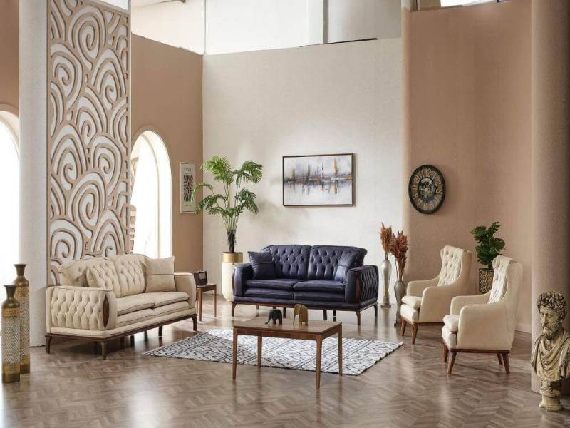 Nobelaa Sofa Sitzgruppe/Sofa Set - Wohnzimmergarnitur "Clary" 3+3+1+1 Nobelaa Sofa Sitzgruppe/Sofa Set - Wohnzimmergarnitur "Clary" 3+3+1+1 von Nobelaa