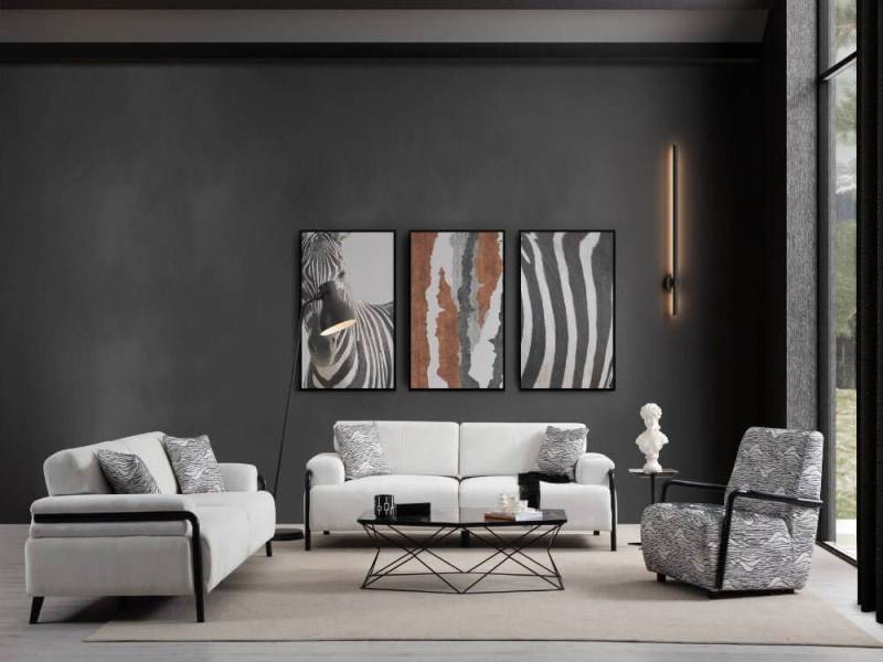 Nobelaa Sofa Sitzgruppe/Sofa Set - Wohnzimmergarnitur "Cornflower" 3+3+1 Nobelaa Sofa Sitzgruppe/Sofa Set - Wohnzimmergarnitur "Cornflower" 3+3+1 von Nobelaa