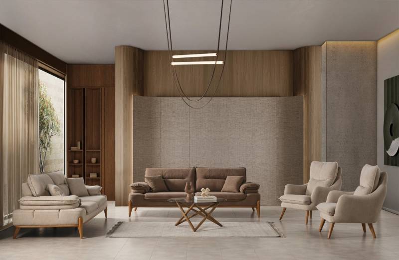 Nobelaa Sofa Sitzgruppe/Sofa Set - Wohnzimmergarnitur "Lobelia" 3+3+1+1 Nobelaa Sofa Sitzgruppe/Sofa Set - Wohnzimmergarnitur "Lobelia" 3+3+1+1 von Nobelaa