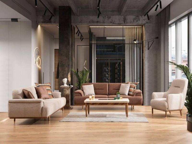 Nobelaa Sofa Sitzgruppe/Sofa Set - Wohnzimmergarnitur "Narcissus" 3+3+1+1 Nobelaa Sofa Sitzgruppe/Sofa Set - Wohnzimmergarnitur "Narcissus" 3+3+1+1 von Nobelaa