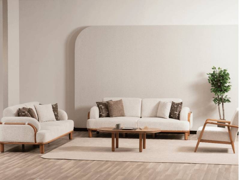 Nobelaa Sofa Sitzgruppe/Sofa Set - Wohnzimmergarnitur "Rosemary" 3+3+1+1 Nobelaa Sofa Sitzgruppe/Sofa Set - Wohnzimmergarnitur "Rosemary" 3+3+1+1 von Nobelaa