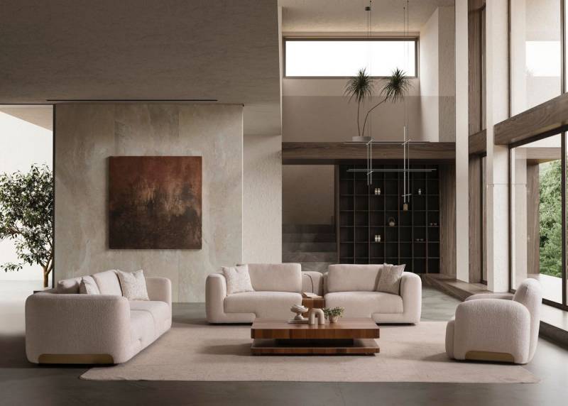 Nobelaa Sofa Sitzgruppe/Sofa Set - Wohnzimmergarnitur "Scilla" 3+3+1 Nobelaa Sofa Sitzgruppe/Sofa Set - Wohnzimmergarnitur "Scilla" 3+3+1 von Nobelaa