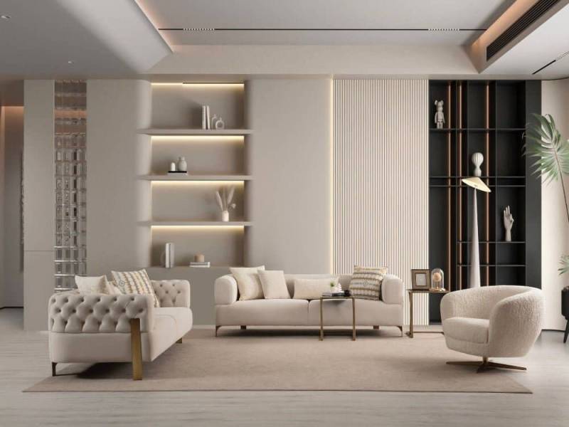 Nobelaa Sofa Sitzgruppe/Sofa Set - Wohnzimmergarnitur "Verbena" 3+3+1 Nobelaa Sofa Sitzgruppe/Sofa Set - Wohnzimmergarnitur "Verbena" 3+3+1 von Nobelaa