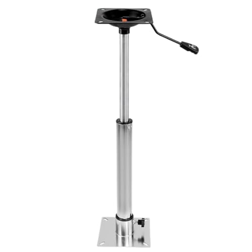 NobesOnbet Verstellbarer Bootsitz, Stuhlsitz, Basis, Speedboot-Sitz, Stuhl-Basis, Wohnmobil-Esszimmertisch, Yacht, Seegefäß (verstellbare Länge: 55-75 cm) von NobesOnbet