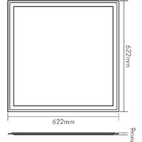 Nobile LED-Panel Q2S UGR19 4000K 1570461310 Nobile LED-Panel Q2S UGR19 4000K 1570461310 von Nobile